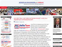 Tablet Screenshot of buerger-helfen-buergern.com